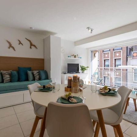 Apartmán 'Blue Sea' - Studio In Ostend With Private Parking Exteriér fotografie