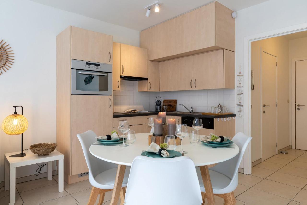 Apartmán 'Blue Sea' - Studio In Ostend With Private Parking Exteriér fotografie