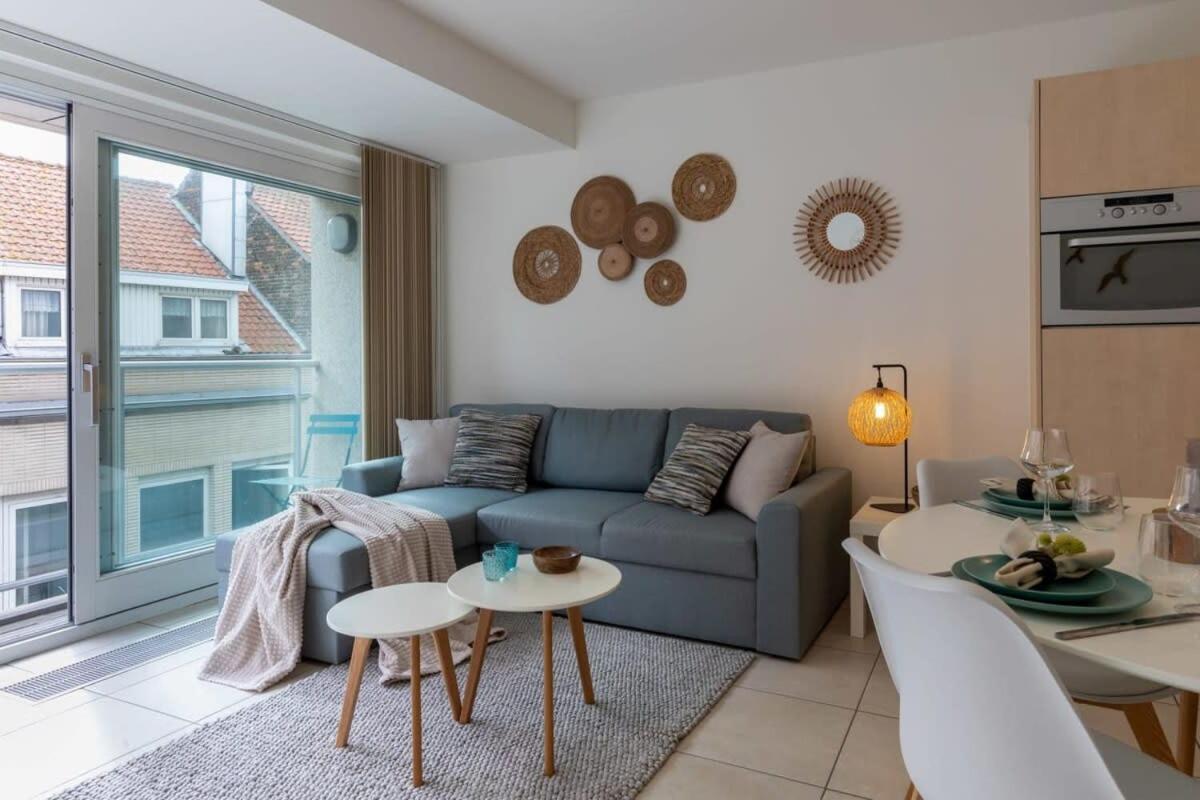 Apartmán 'Blue Sea' - Studio In Ostend With Private Parking Exteriér fotografie