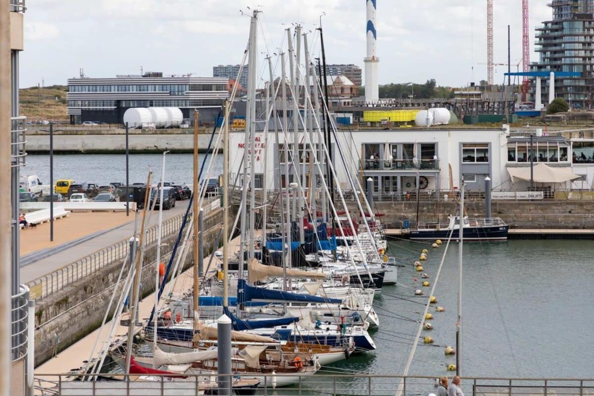 Apartmán 'Blue Sea' - Studio In Ostend With Private Parking Exteriér fotografie